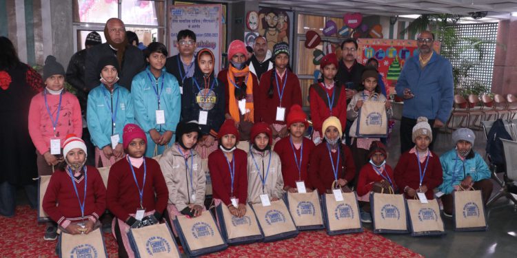 बालिका सशक्तिकरण मिशन के अंतर्गत एनटीपीसी में शीतकालीन कार्यशाला का आयोजन