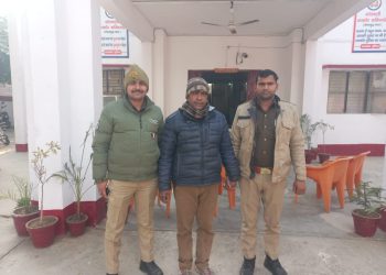 यमुना प्राधिकरण की साईट से पाईप चोरी करने के आरोपी को पुलिस ने गिरफ्तार कर भेजा जेल।