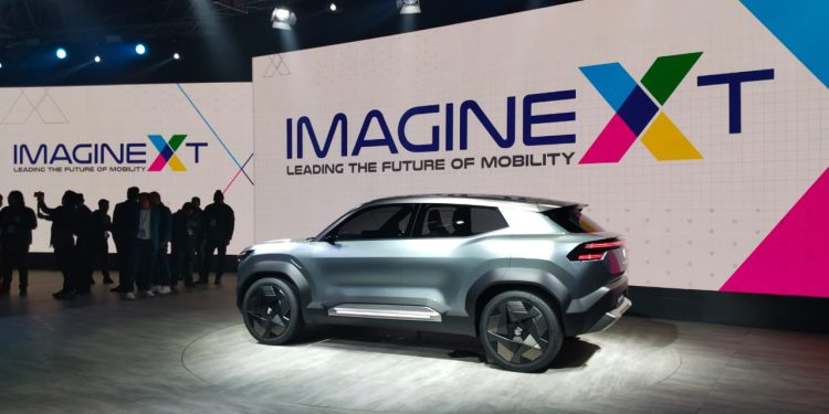 ऑटो एक्सपो 2023 में मारुति सुजुकी ने कॉन्सेप्ट इलेक्ट्रिक SUV EVX का ग्लोबल प्रीमियर किया लॉन्च