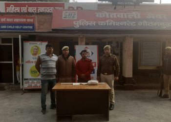 पिता की हत्या की आरोपी बेटी व प्रेमी को पुलिस ने किया गिरफ्तार