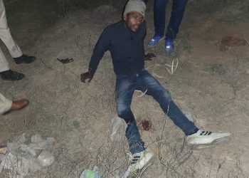 कैब लुटेरों से पुलिस की मुठभेड़, तीन बदमाश गिरफ्तार, चोरी की कैब, तमंचे व कारतूस बरामद