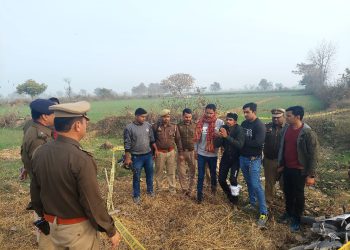 25000 के इनामी बदमाश से पुलिस की मुठभेड़, R-15 बाईक सहित तमंचा व कारतुस बरामद