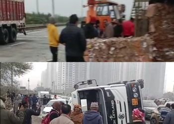 ईस्टर्न पेरीफेरल एक्सप्रेसवे सहित 2 हादसों में एक की मौत, 2 घायल