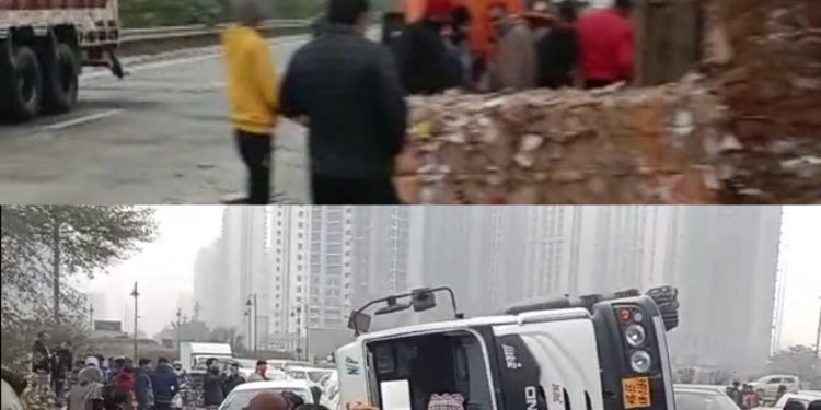 ईस्टर्न पेरीफेरल एक्सप्रेसवे सहित 2 हादसों में एक की मौत, 2 घायल