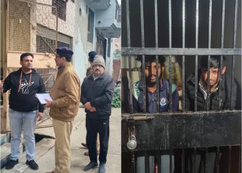 दबंगो के डर से व्यापारी ने छोड़ा घर, पुलिस ने दिया सुरक्षा का आश्वासन
