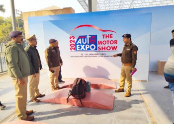 पुलिस अधिकारियो ने ऑटो एक्सपो 2023 की सुरक्षा व्यवस्था की तैयारियों का लिया जायजा, संबंधित को दिए आवश्यक दिशा-निर्देश
