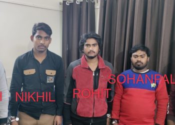 वाहन चोर गिरोह के सरगना सहित 5 लुटेरों को एसटीएफ ने किया गिरफ्तार