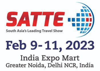 दक्षिण एशिया का सबसे बड़ा पर्यटन एक्पो साटे 2023 का 9 फरवरी से एक्सपोमार्ट में होगा आयोजन