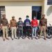 तीन शातिर चोरों को पुलिस ने किया गिरफ्तार, एक स्कूटी सहित चोरी की 10 मोटरसाइकिल बरामद