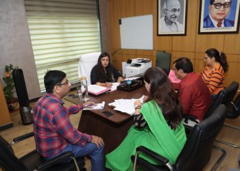 ग्रेनो प्राधिकरण की एसीईओ ने की उद्योग व लॉ विभाग के कार्यों की समीक्षा