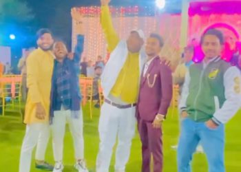 सगाई में हर्ष फायरिंग का वीडियो वायरल, आरोपी को पुलिस ने किया गिरफ्तार, देखे वीडियो