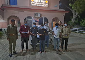 फर्जी वेबसाइट बनाकर ठगी करने वाले अंतरराज्यीय गिरोह के 6 शातिर लुटेरे गिरफ्तार