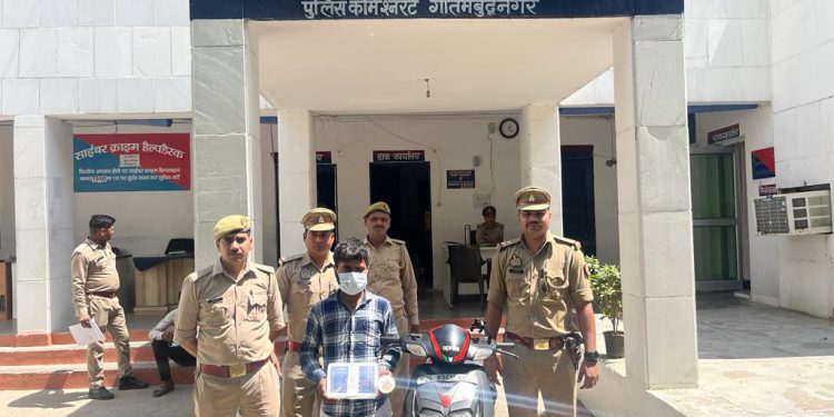 दिल्ली एनसीआर में दर्जनों लूट की घटनाओं को अंजाम देने वाले लुटेरे को पुलिस ने किया गिरफ्तार