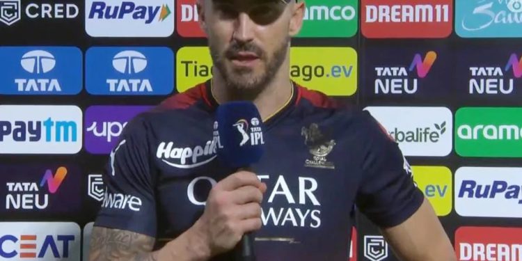 Kholi की शान में डु प्लेसिस ने कही दिल जीतने वाली बात, बल्लेबाजी के साथ गेंदबाजों के सिर सजाया जीत का सेहरा