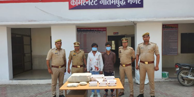 नकली नोट छापने वाले दो आरोपियों को पुलिस ने किया गिरफ्तार