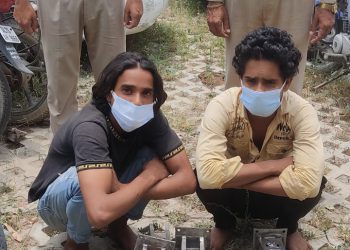 चोरी करने वाले चार शातिर चोरों को पुलिस ने किया गिरफ्तार, कब्जे से चोरी का सामान बरामद