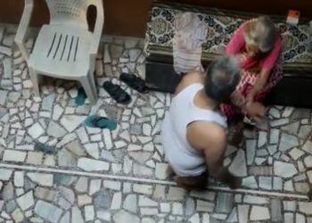 प्रोपर्टी बटवारे के विवाद में बेटे ने की मां के साथ मारपीट