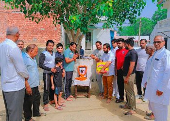 आजादी की लड़ाई में अहम भूमिका निभाने वाले दरियाव सिंह नागर की ग्रामीणों ने मनाई पुण्यतिथि 