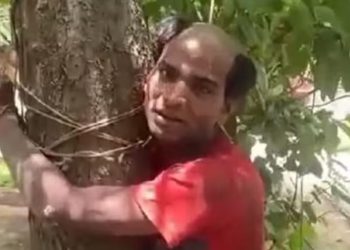 बुलंदशहर में मुस्लिम युवक को पेड़ से बांधकर पीटा, जय श्रीराम के नारे लगवाते हुए दी ये धमकी