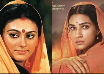 कृति सेनन के किसिंग वीडियो पर बवाल, अब रामायण की सीता फेम दीपिका चिखलिया का आया रिएक्शन