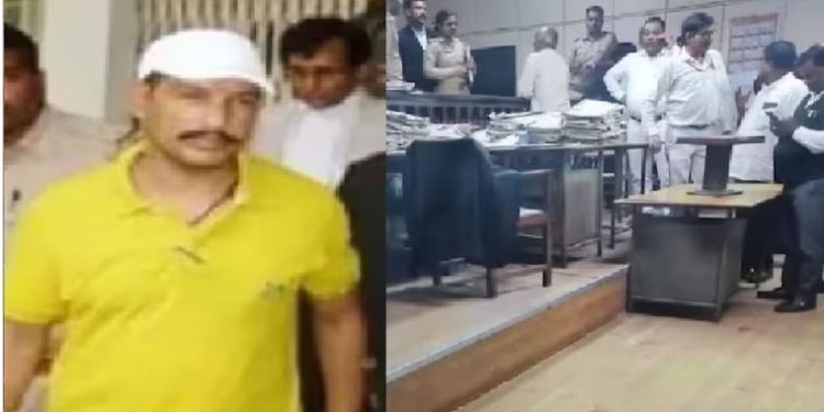 संजीव जीवा मर्डर केस में बड़ी कार्रवाई, 6 पुलिसकर्मियों पर गिरी गाज