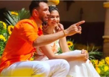 प्रसिद्ध कृष्णा की रचाना से सगाई, खिलाड़ियों ने बरसाया प्यार, देखें खूबसूरत कपल की तस्वीरें