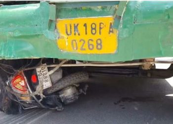 रामनगर में बेकाबू बस ने दो स्कूटी सवारों को रौंद दिया, दोनों की दर्दनाक मौत