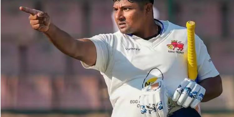 इस वजह से भारतीय टेस्ट टीम में नहीं चुने गए सरफराज खान; बीसीसीआई का बड़ा बयान