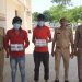 दो शातिर मोबाइल चोर गिरफ्तार, पांच चोरी के मोबाइल सहित तमंचा और कारतूस बरामद