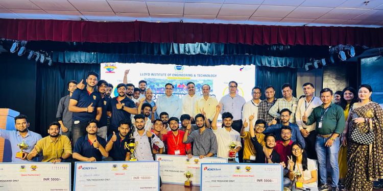 इलेक्ट्रॉथांन 2023 का लॉयड इंस्टीट्यूट आफ इंजीनियरिंग एंड टेक्नोलॉजी में हुआ सफल आयोजन