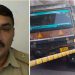सड़क पर खड़ी कार पर चढ़ा ट्रक, इंस्पेक्टर की मौत, गाड़ी का निकला कचूमर