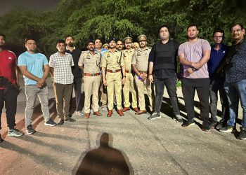 सुंदर भाटी गैंग के तीन बदमाशों से पुलिस की हुई मुठभेड़