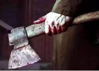 6 महीने की बेटी और पत्नी को युवक ने कुल्हाड़ी से काटा .. डबल मर्डर से सनसनी