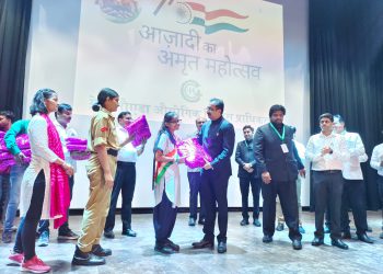 मेरी माटी मेरा देश अभियान के तहत प्राधिकरण में स्वतंत्रता दिवस समारोह का हुआ आयोजन।