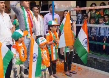 रबूपुरा में सीमा हैदर के बच्चो ने डीपीएस स्कूल में धूमधाम से मनाया स्वतंत्रता दिवस