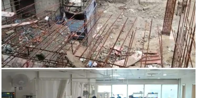 लिफ्ट गिरने के मामले में 9 लोगो के खिलाफ हुआ मामला दर्ज