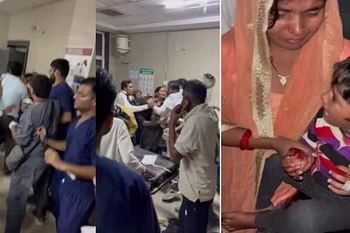 अंगुली कटा बच्चा तड़पता रहा, डॉक्टर परिजनों को पीटते रहे; 3 सस्पेंड, 5 के खिलाफ FIR दर्ज