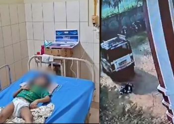 स्कूल परिसर में वैन ने चार साल की मासूम को रौंदा, स्कूल स्टाफ बोला सीढ़ियों गिरी बच्ची