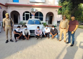 होटल में मारपीट कर जान से मारने की धमकी देने के मामले में पांच आरोपियों को गिरफ्तार