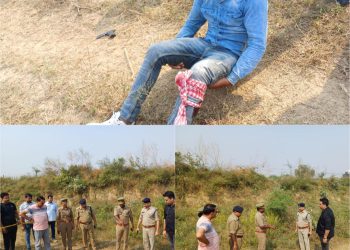 महिला से डिलीवरी के बहाने दुष्कर्म का प्रयास करने वाले डिलीवरी बॉय से पुलिस की हुई मुठभेड़