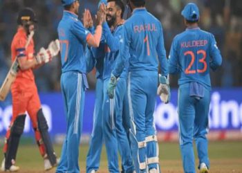 टीम इंडिया का दिवाली धमाका, नीदरलैंड को 160 रनों से दी शिकस्त