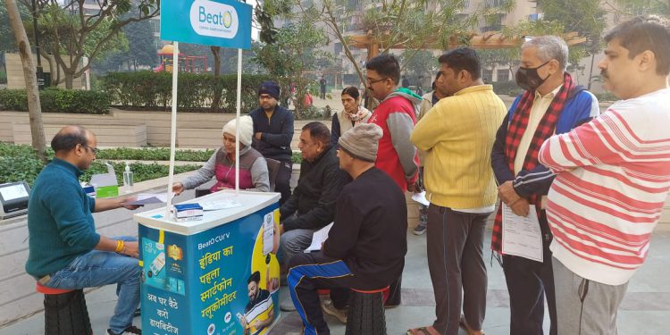 बीटो द्वारा सफल मुफ्त शुगर जांच शिविर आयोजित, 200 से अधिक प्रतिभागीगण को सशक्त करते हुए