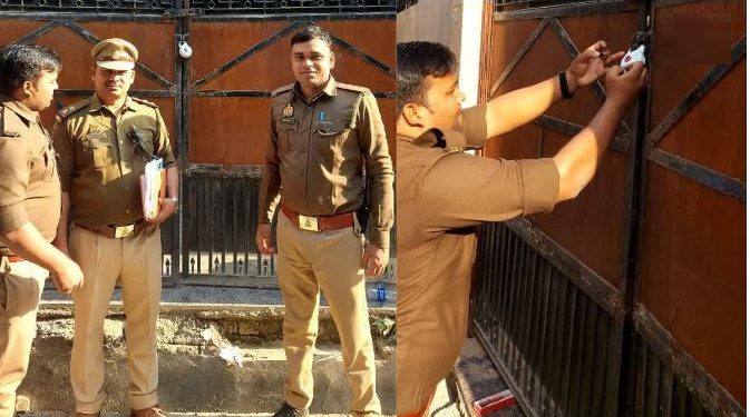 उमेश पाल हत्याकांड, माफिया अतीक के बहनोई अखलाक का घर कुर्क, बमबाज गुड्डू मुस्लिम ने इसी मकान में ली थी शरण