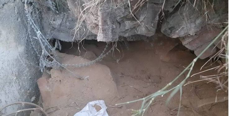 हिंडन एयरबेस की सुरक्षा में सेंध लगाने की कोशिश, दीवार के पास मिली 4 फीट गहरी सुरंग