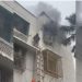 नोएडा में पूर्व एयर कमांडर के घर लगी भीषण आग, फायर ब्रिगेड ने तीन बुजुर्गों को किया रेस्क्यू
