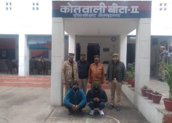 सरिया स्क्रैप माफिया रवि काना गैंग के दो फरार आरोपियों को पुलिस ने किया गिरफ्तार