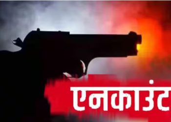 साथियों संग जेल से फरार एक लाख का इनामी पुलिस मुठभेड़ में जख्मी, सात साल पहले जेल से भागे थे तीन अपराधी
