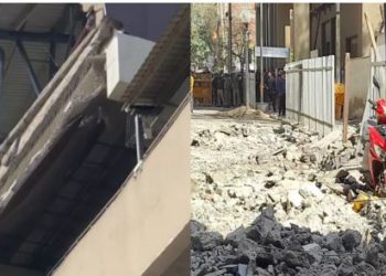 दिल्ली के गोकुलपुरी इलाके में बड़ा हदसा, अचानक गिरा मेट्रो का स्लैब, एक की मौत और चार घायल