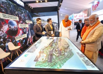 ग्राउंड ब्रेकिंग सेरेमनी में फिल्म सिटी की छवि देख प्रसन्न हुए मोदी, सीएम योगी के प्रयासों को सराहा