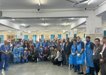 शारदा हॉस्पिटल में पहली बार अंतर्राष्ट्रीय मल्टी सिस्टम रोबोटिक वर्कशॉप की हुई शुरुआत 